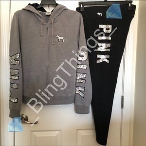 💎Rare VS PINK Iridescent Bling Set💎